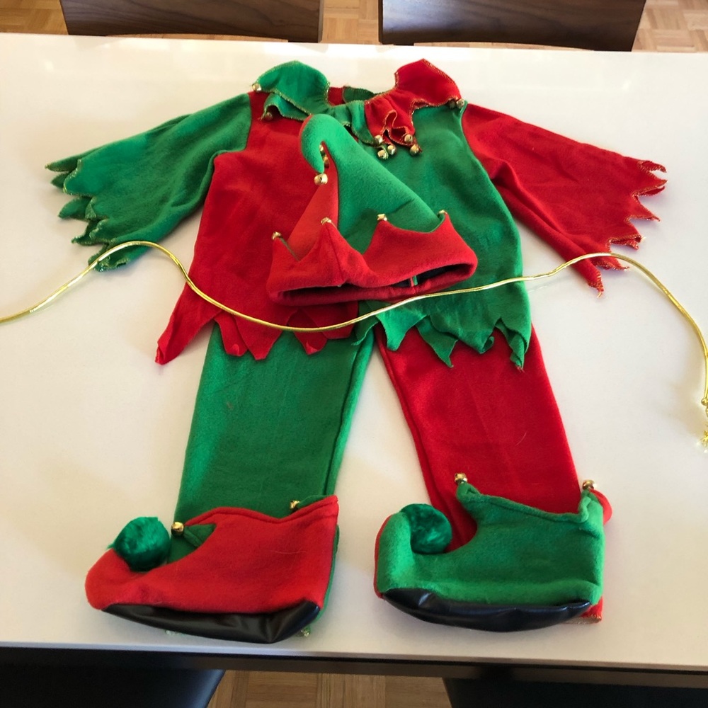 Christmas elf costume